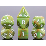 HD Dice 7 Set Polyhedral Dice - Azure Wind