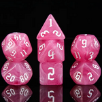 HD Dice 7 Set Polyhedral Dice - Bauhinia