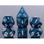 HD Dice 7 Set Polyhedral Dice - Blue Eyes