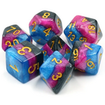 HD Dice 7 Set Polyhedral Dice - Venom