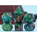 HD Dice 7 Set Polyhedral Dice - Twinkle Firefly