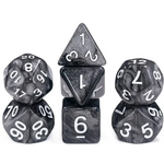 HD Dice 7 Set Polyhedral Dice - Starry Sky