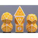 HD Dice 7 Set Polyhedral Dice - The Magic (Gold)