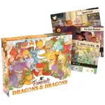 Lucky Duck Games Flamecraft - Dragons & Dragons Expansion