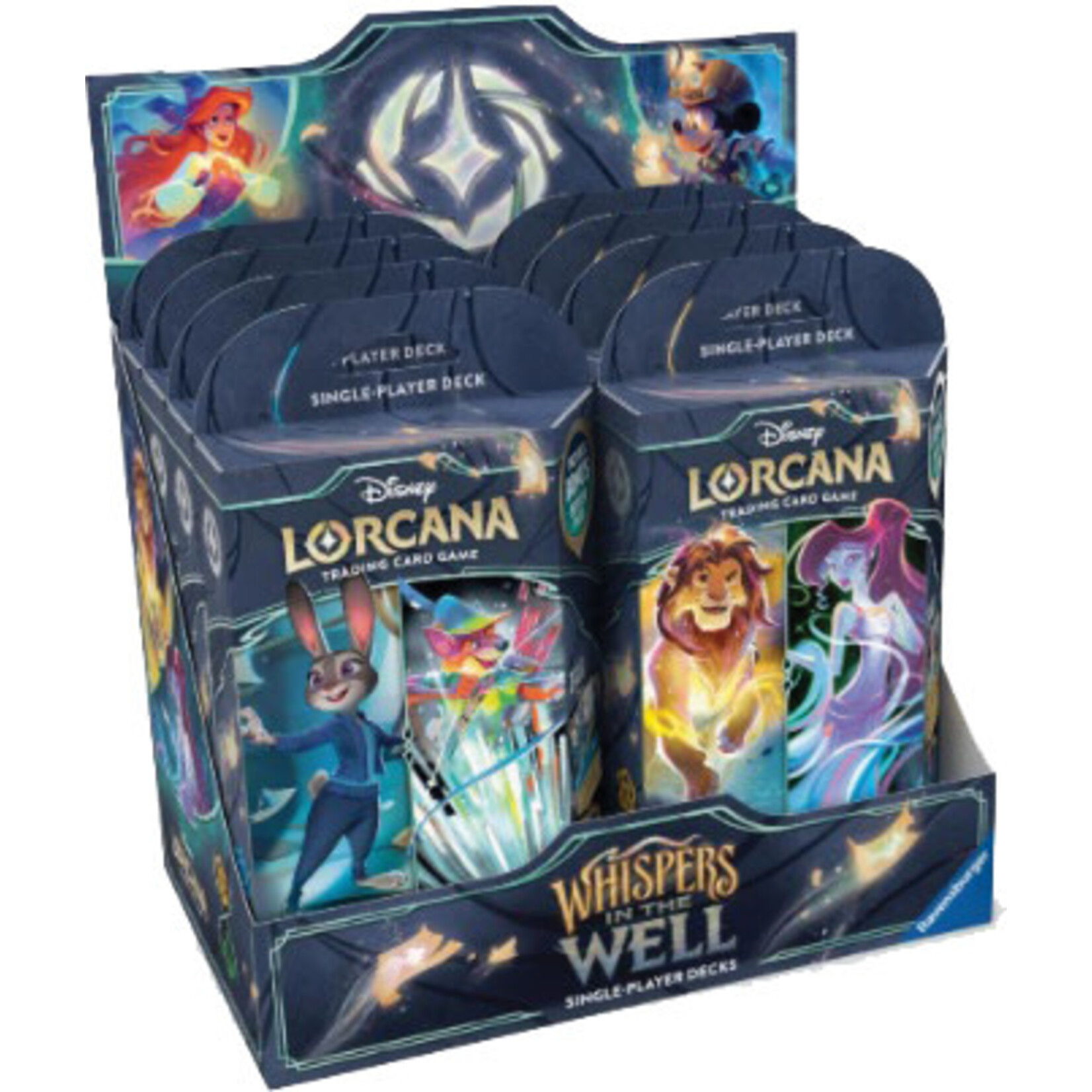 Ravensburger Lorcana: Whispers in the Well Starter Deck - Sapphire and Steel