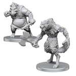 Wiz Kids Unpainted Miniatures: Werewolf & Wereboar - DC - W26 (Order for new space)