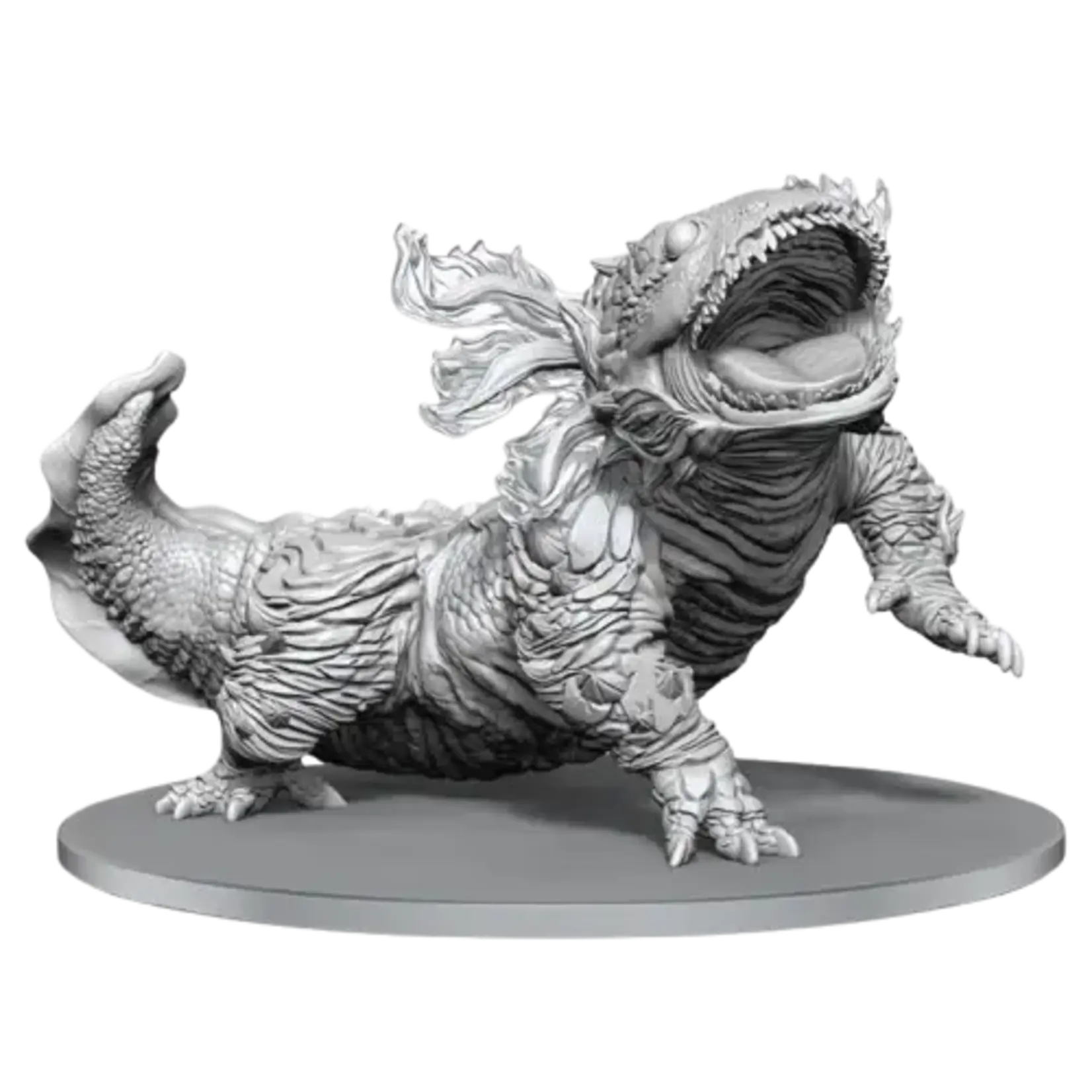 Wiz Kids Unpainted Miniatures: Tlexolotl - D&D - W26 (Order for new space)