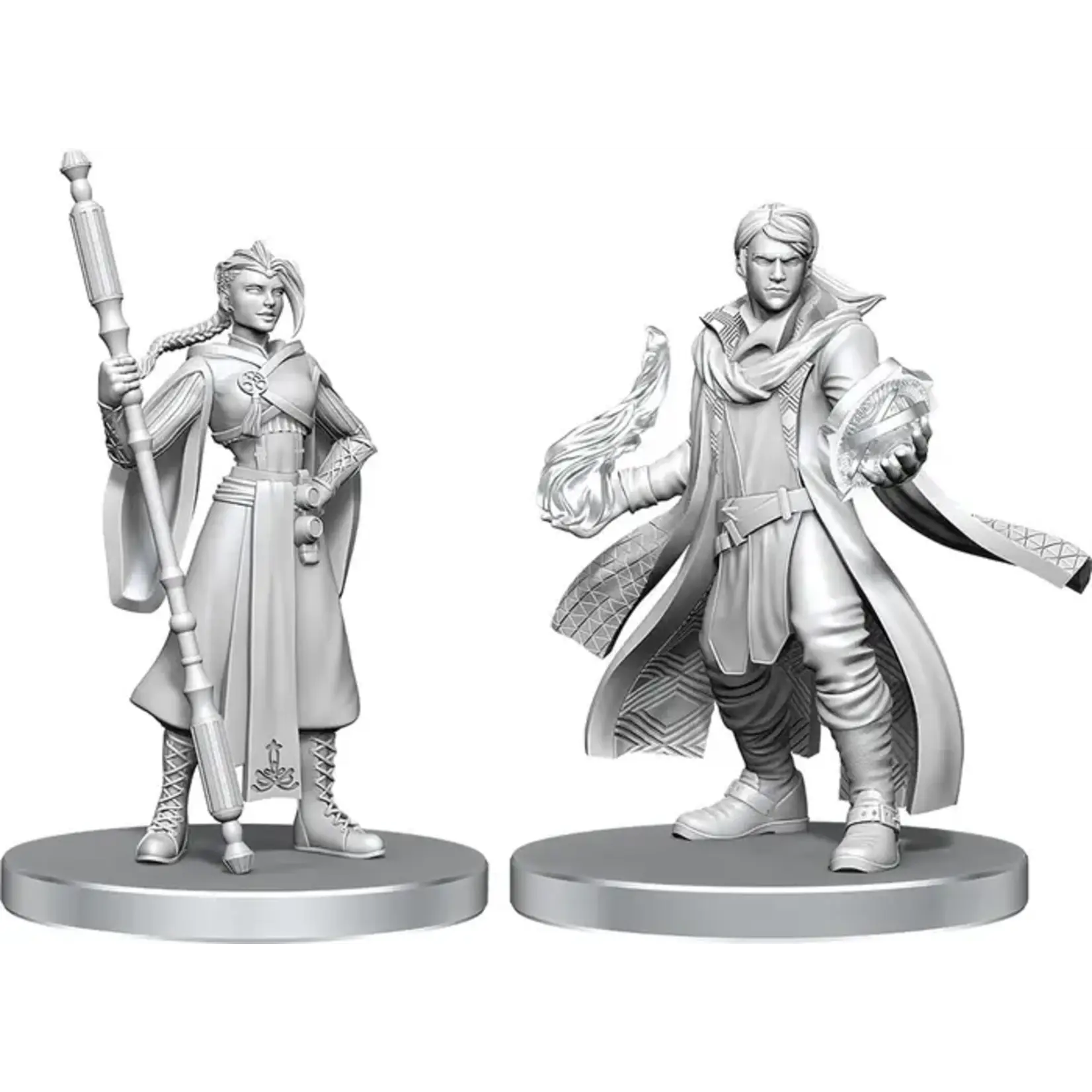 Wiz Kids Unpainted Miniatures: Beauregard Lionett & Caleb Widogast - CR - W26 (Order for new space)