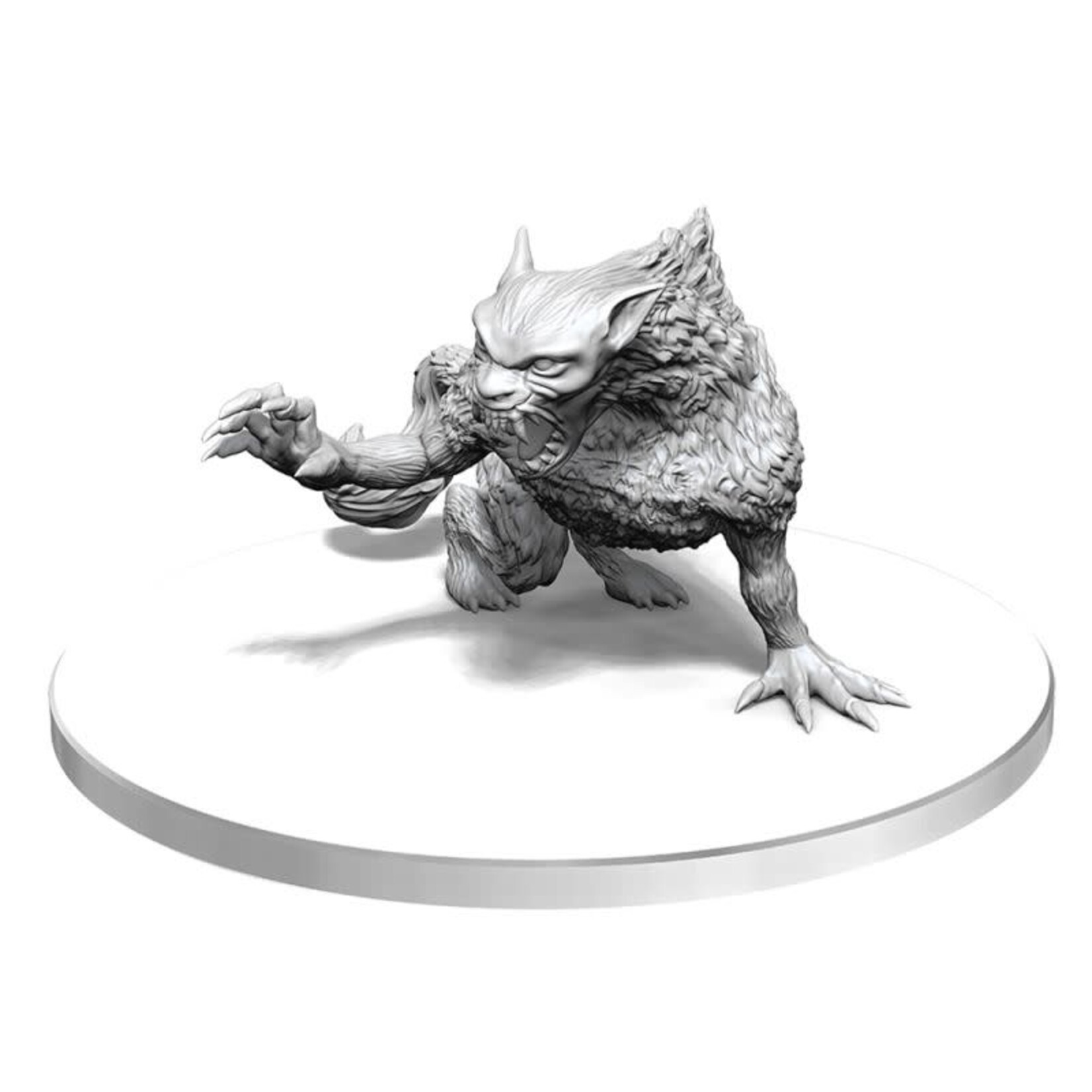Wiz Kids Unpainted Miniatures: Barghest - D&D - W26 (Order for new space)