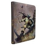 Ultra Pro Ultra Pro: 9-Pocket Zippered Premium Pro-Binder - Frank Frazetta: Warrior with Ball and Chain