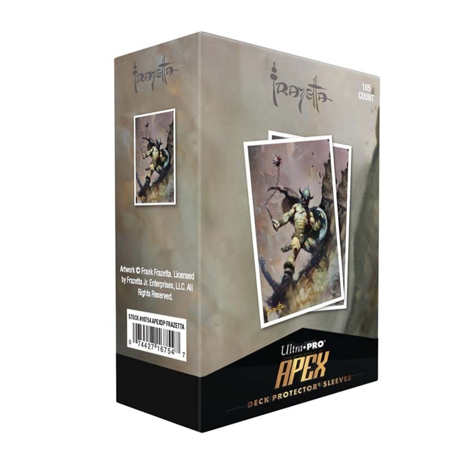 Ultra Pro Ultra Pro: Apex Sleeves (100CT) - Frank Frazetta: Warrior with Ball and Chain