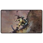 Ultra Pro Ultra Pro: Black-Stitched Playmat - Frank Frazetta: Warrior with Ball and Chain