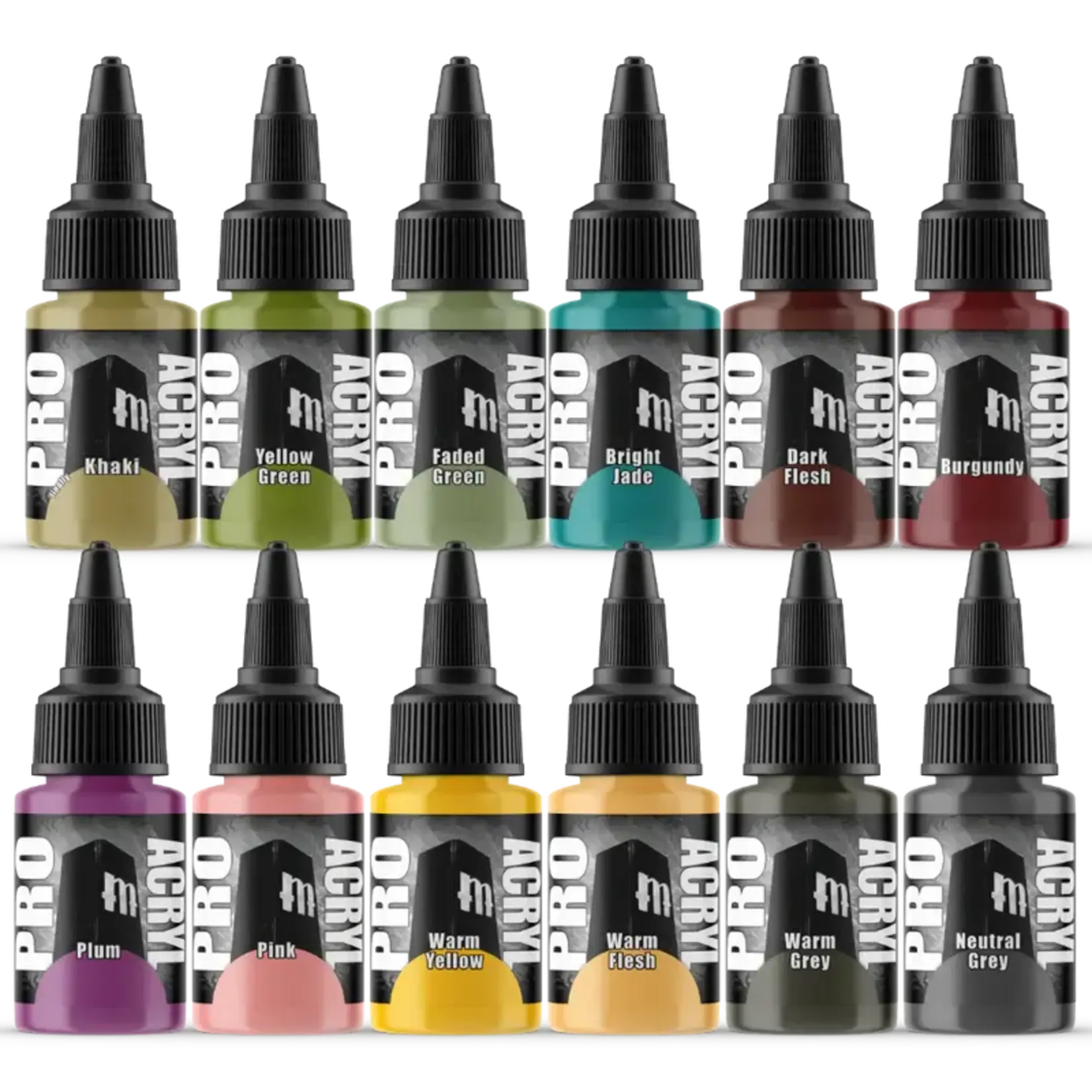 Monument Hobbies Pro Acryl - Paint Set: