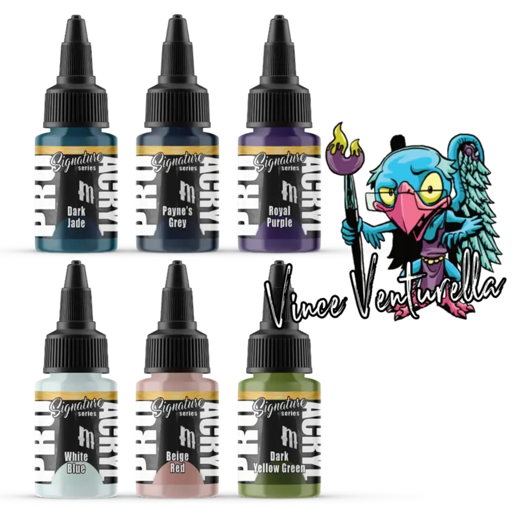 Monument Hobbies Pro Acryl - Paint Set: