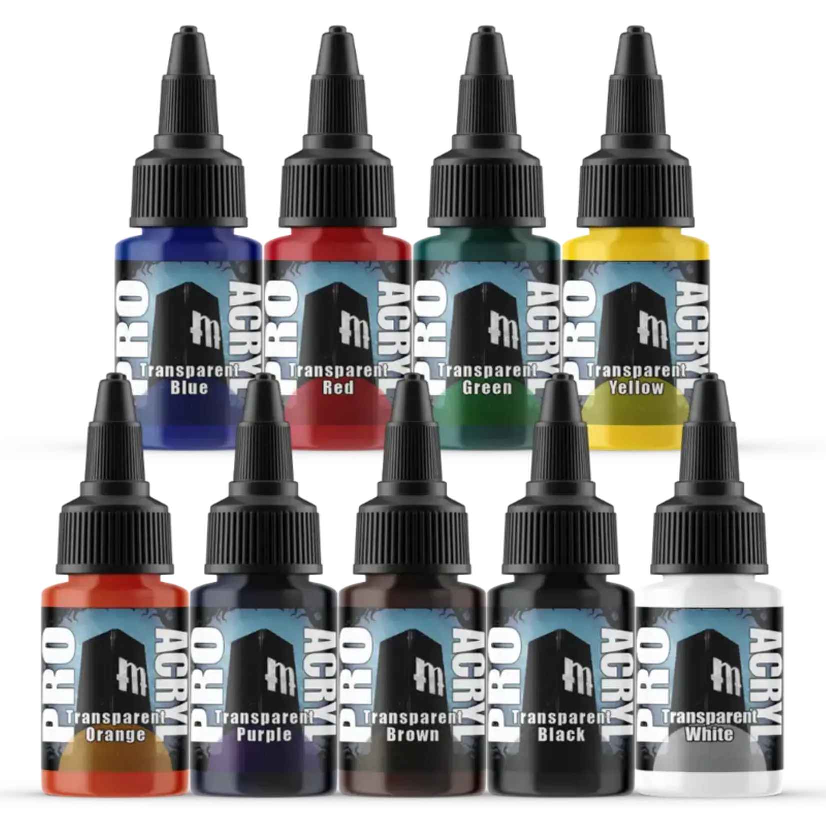 Monument Hobbies Pro Acryl - Paint Set: