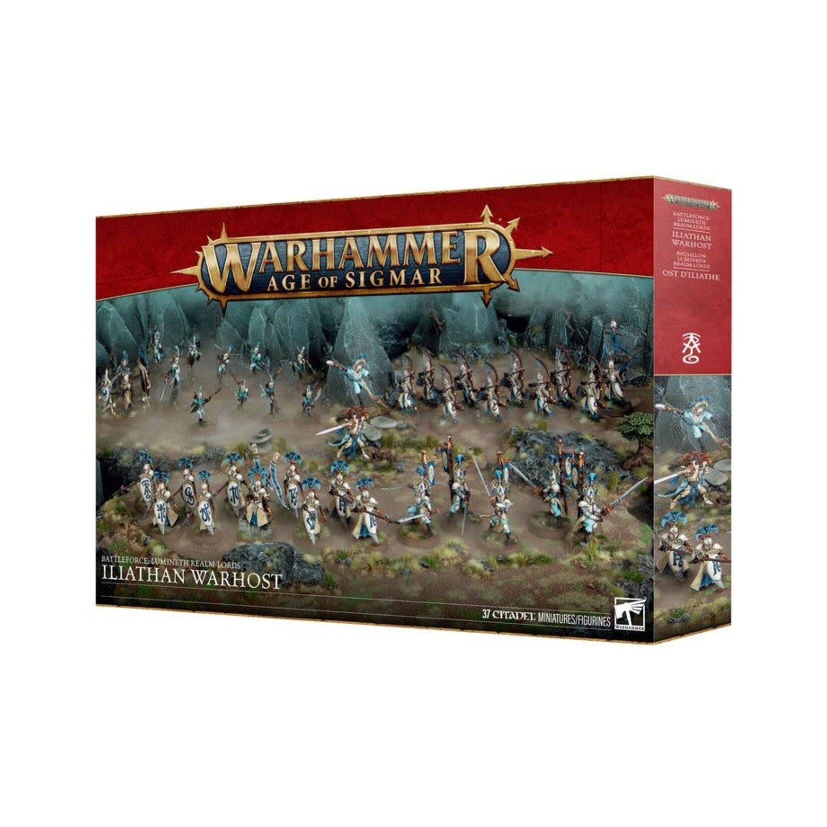 Games Workshop Age of Sigmar: Lumineth Realm-Lords - Iliathan Warhost Battleforce