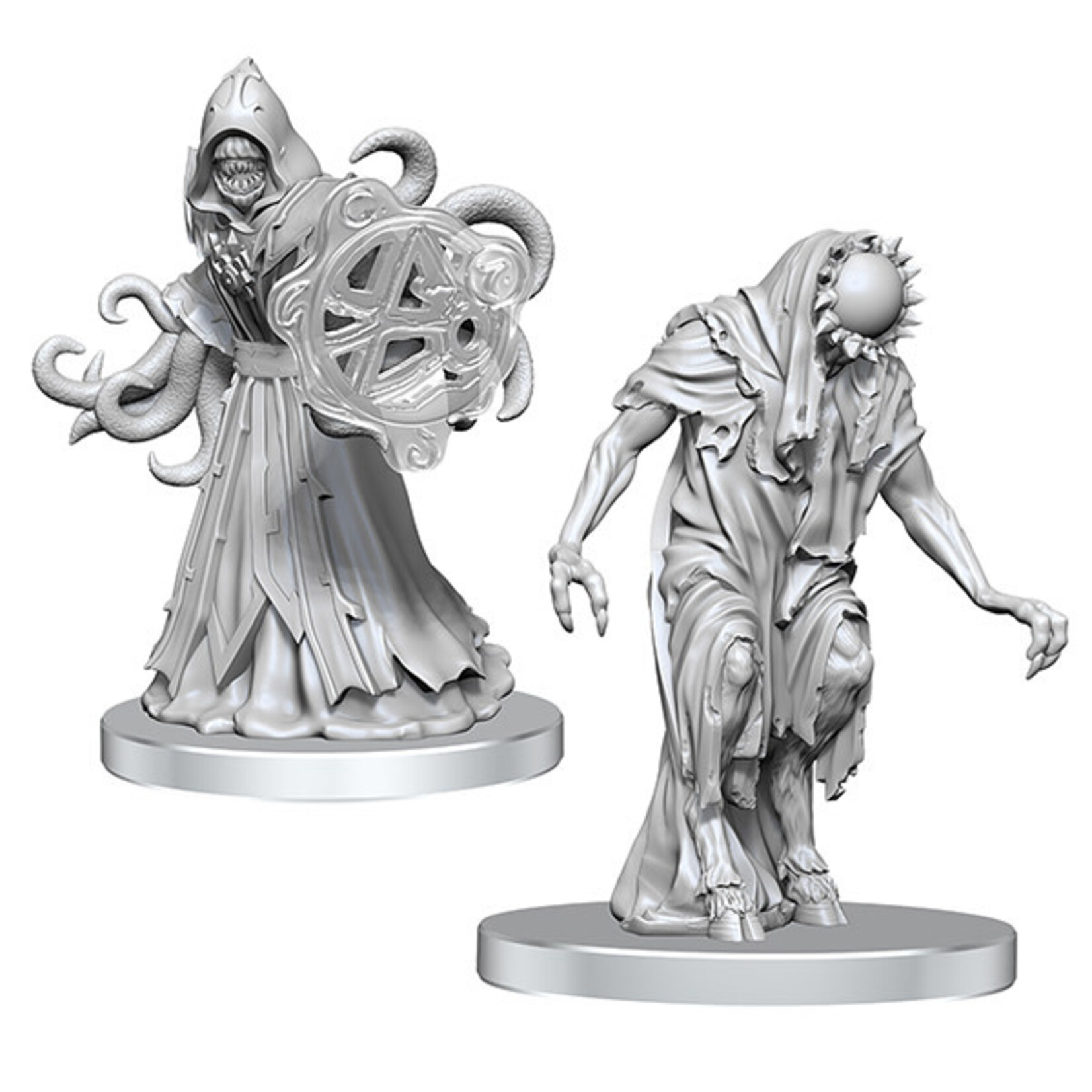 Wiz Kids Unpainted Miniatures: Aghash & Venedaemon - PF - W27 (Order for new space)
