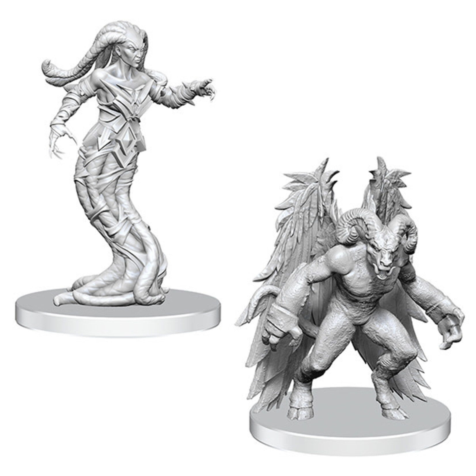 Wiz Kids Unpainted Miniatures: Gylou & Ferrugon - PF - W27