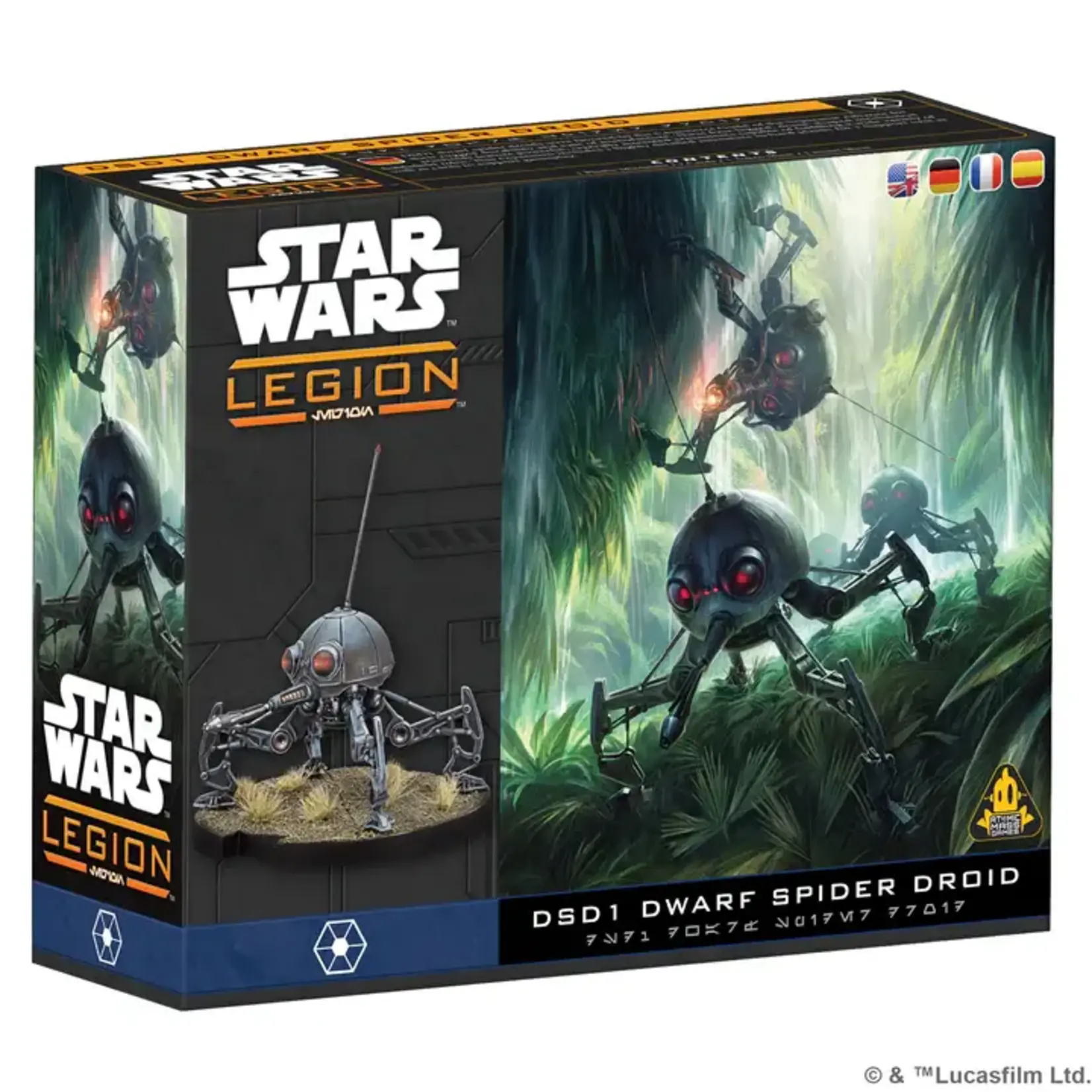 Atomic Mass Games Star Wars Legion: Separatist - DSD1 Dwarf Spider Droid
