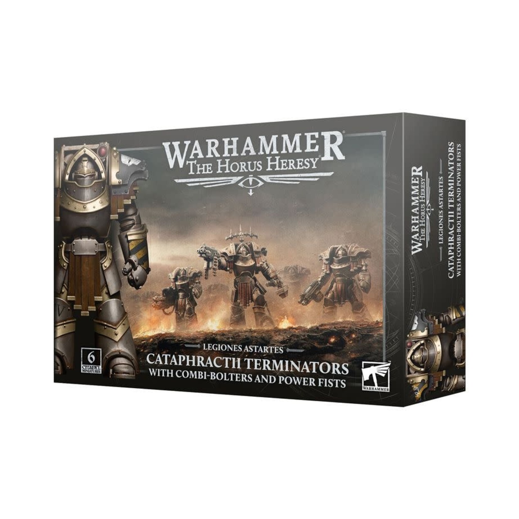 Games Workshop Horus Heresy: Legiones Astartes - Cataphractii Terminator Squad w/Power Fists (Release 2/14/26)