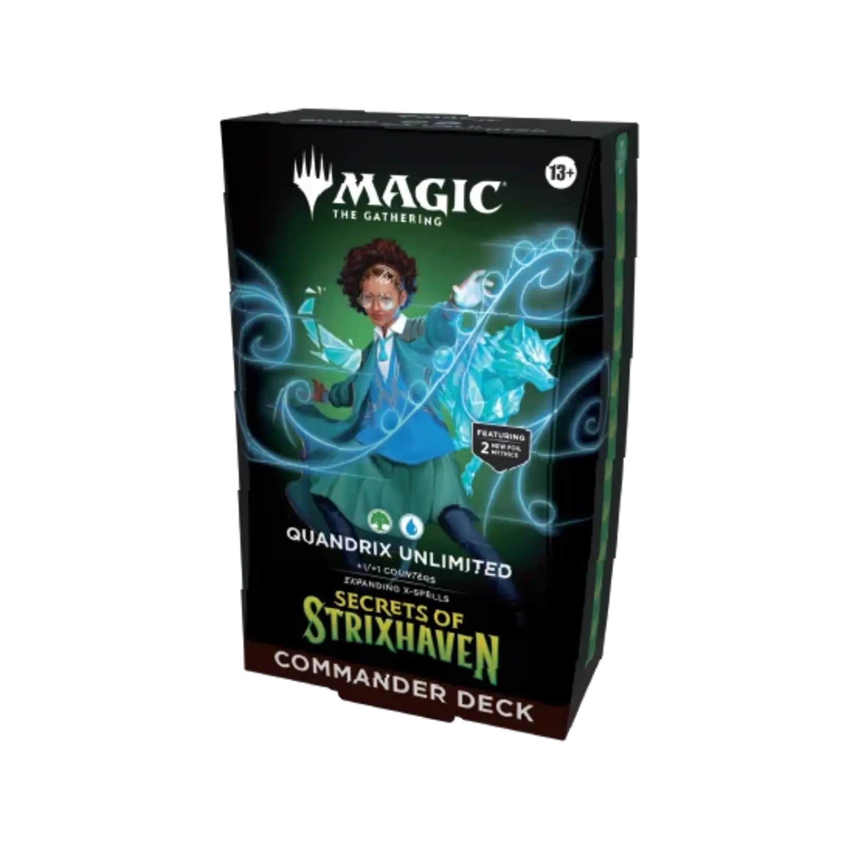 Wizards of the Coast MTG: Secrets of Strixhaven - Commander Deck: Quandrix Unlimited