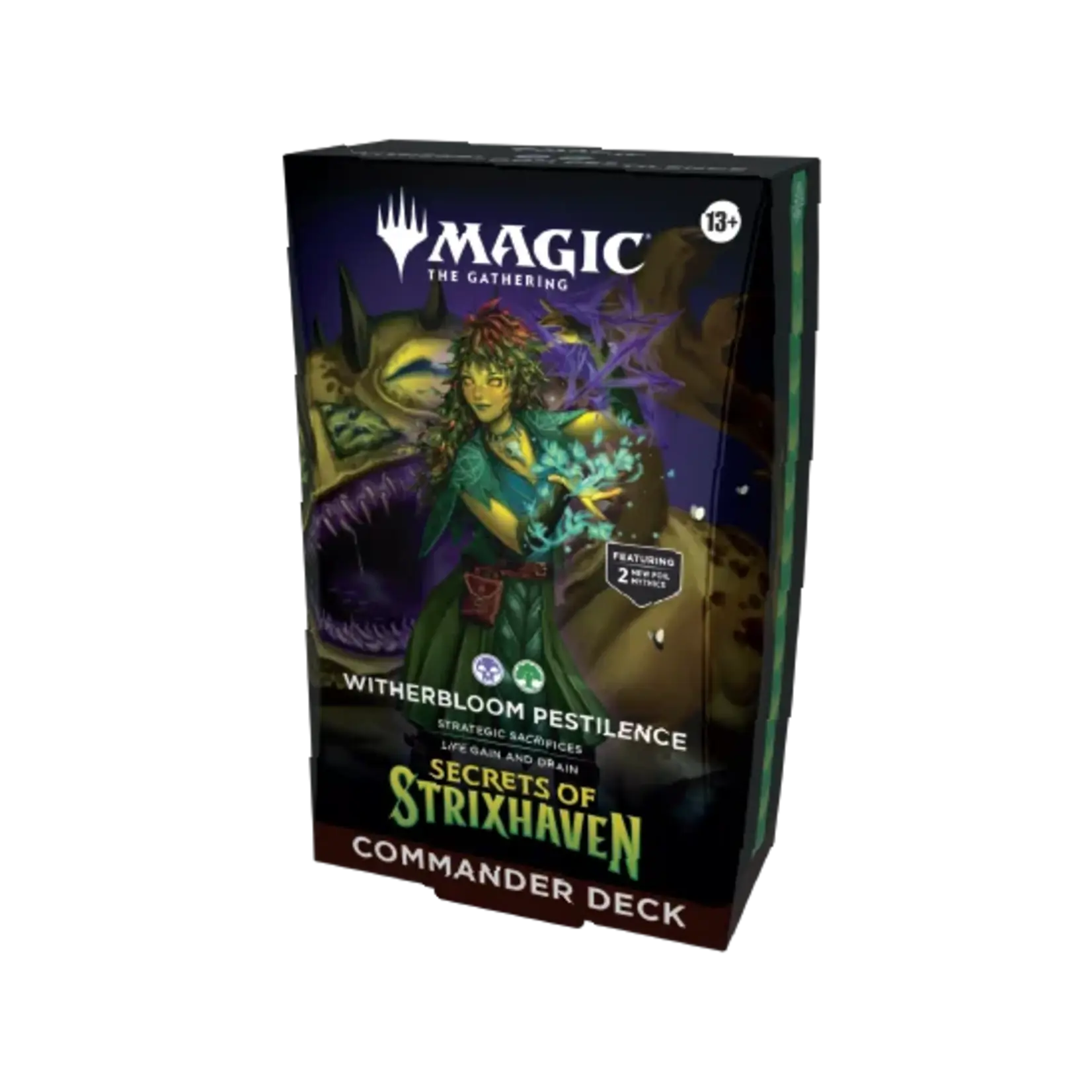 Wizards of the Coast MTG: Secrets of Strixhaven - Commander Deck: Witherbloom Pestilence