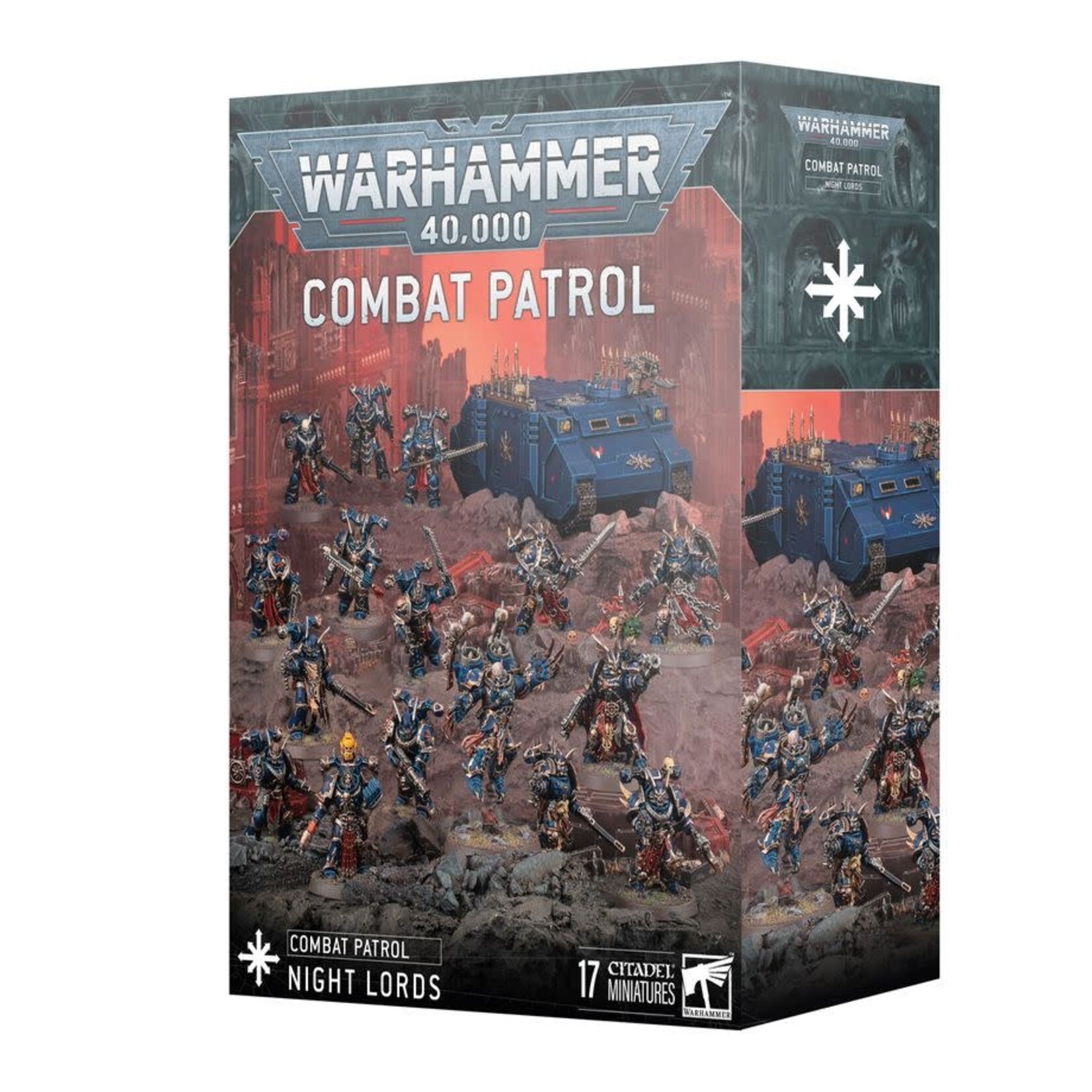 Games Workshop Warhammer 40K: Chaos Space Marines - Combat Patrol: Night Lords