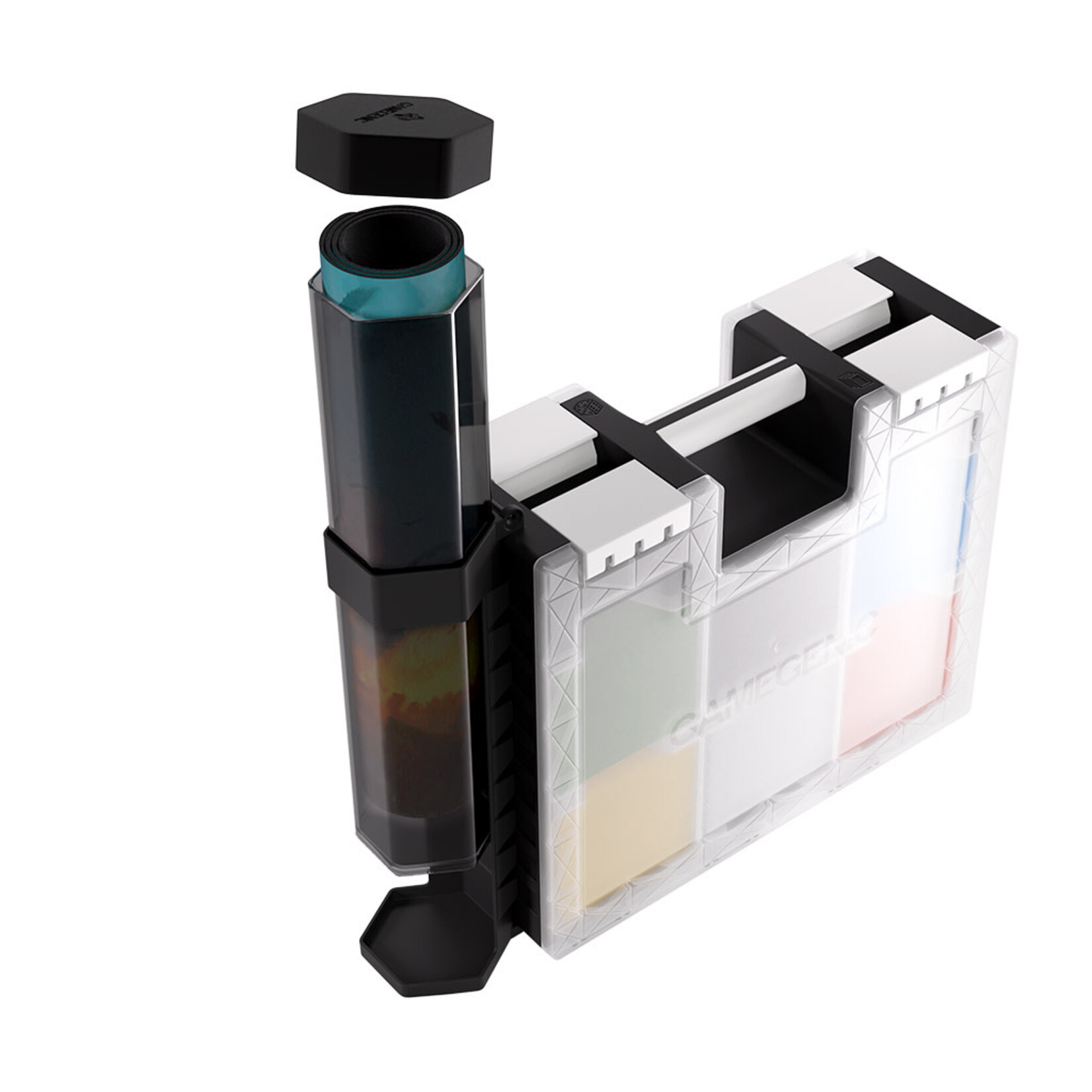 Asmodee Gamegenic: Game Castle Tube Holder - Black