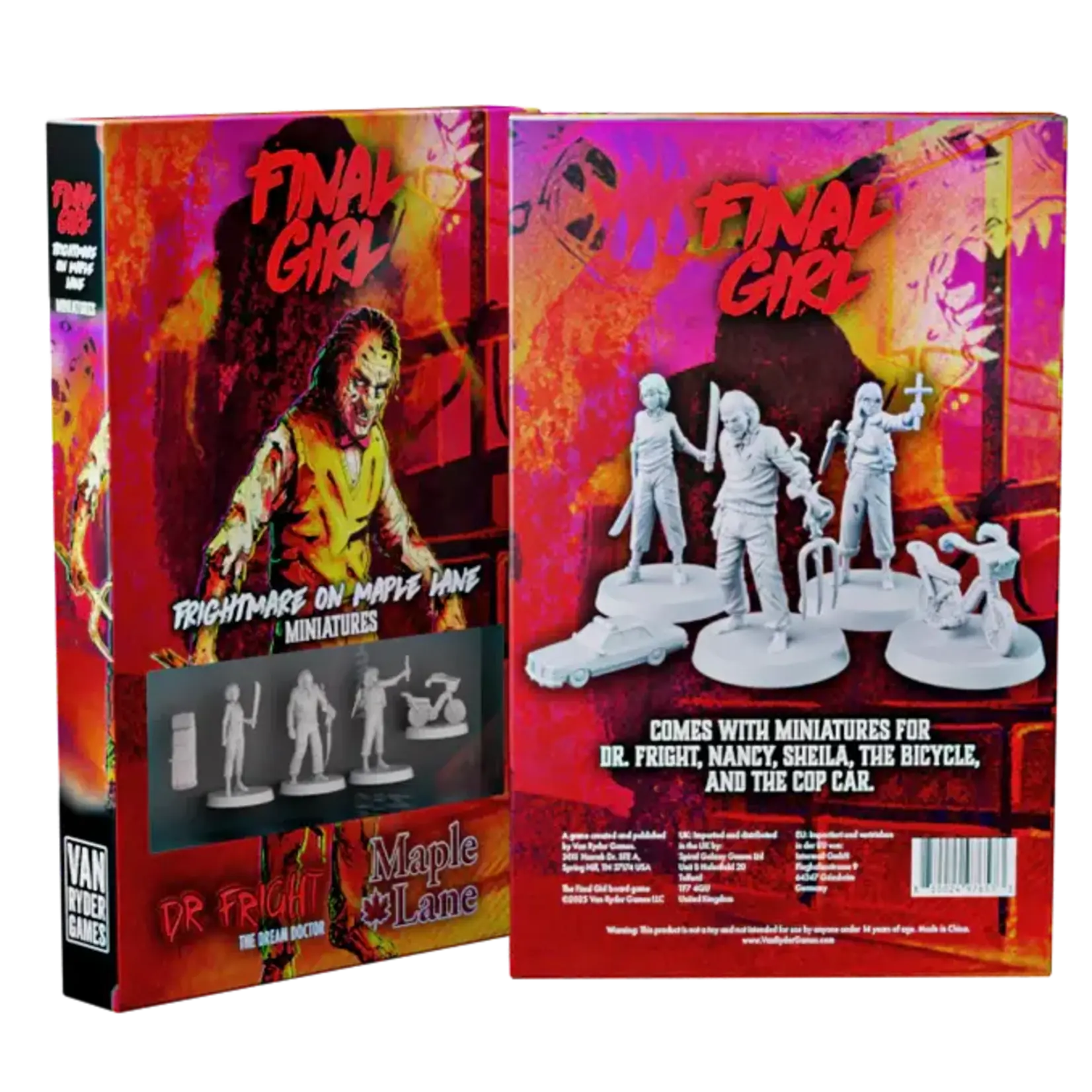 Van Ryder Games Final Girl: Series 1 - Frightmare on Maple Lane Miniatures