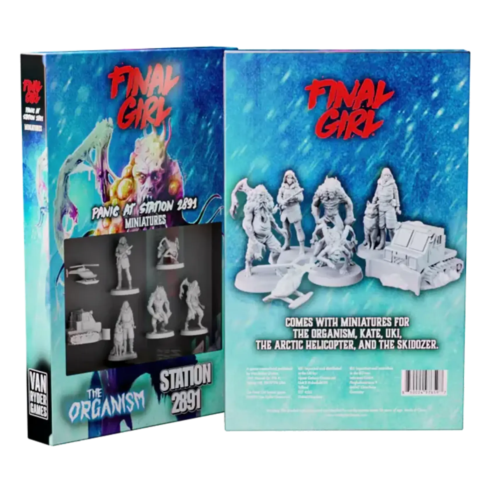 Van Ryder Games Final Girl: Series 2 - Panic at Station 2891 Miniatures