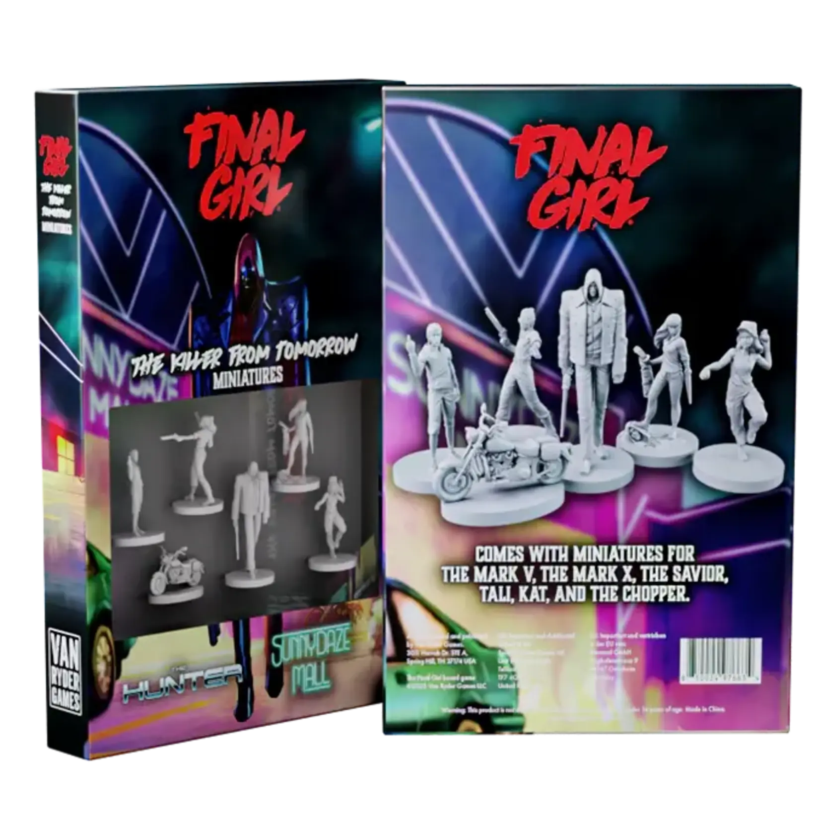 Van Ryder Games Final Girl: Series 3 - The Killer From Tomorrow Miniatures
