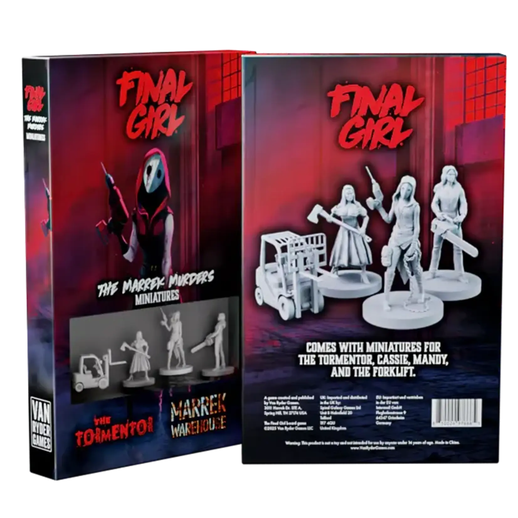 Van Ryder Games Final Girl: Series 3 - The Marrek Murders Miniatures