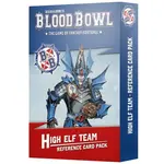 Games Workshop Blood Bowl: High Elf Team - Reference Card Pack