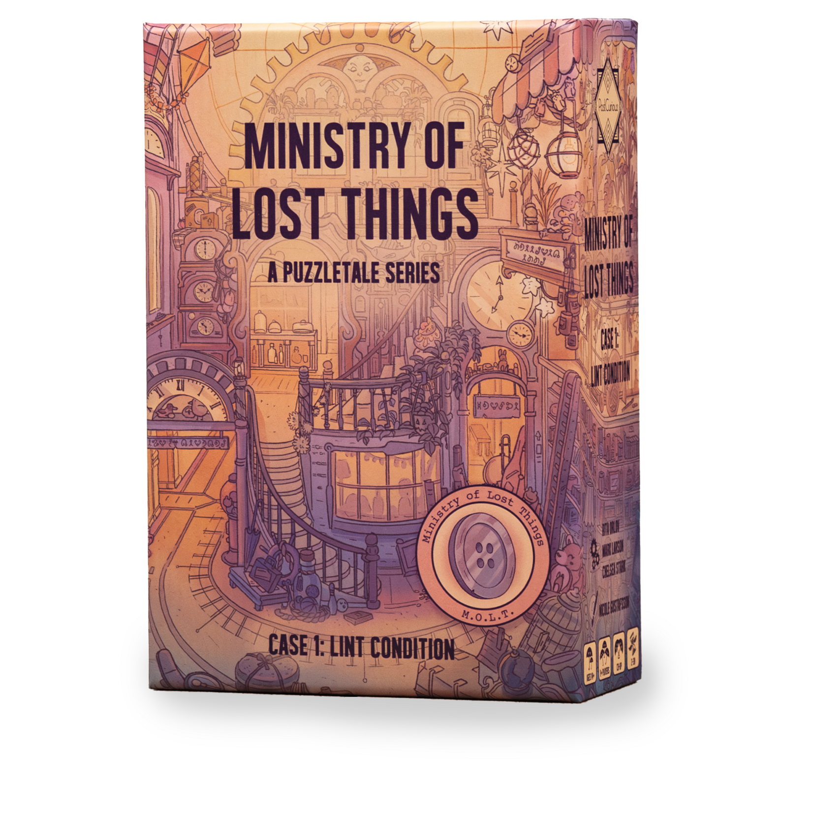 A Puzzle Tale: Ministry of Lost Things: Case 1 - Lint Condition