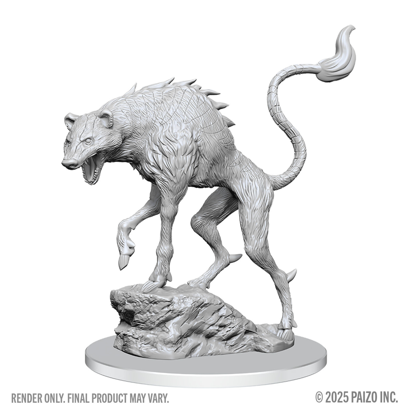 Wiz Kids Unpainted Miniatures: Leucrotta - PF - W28