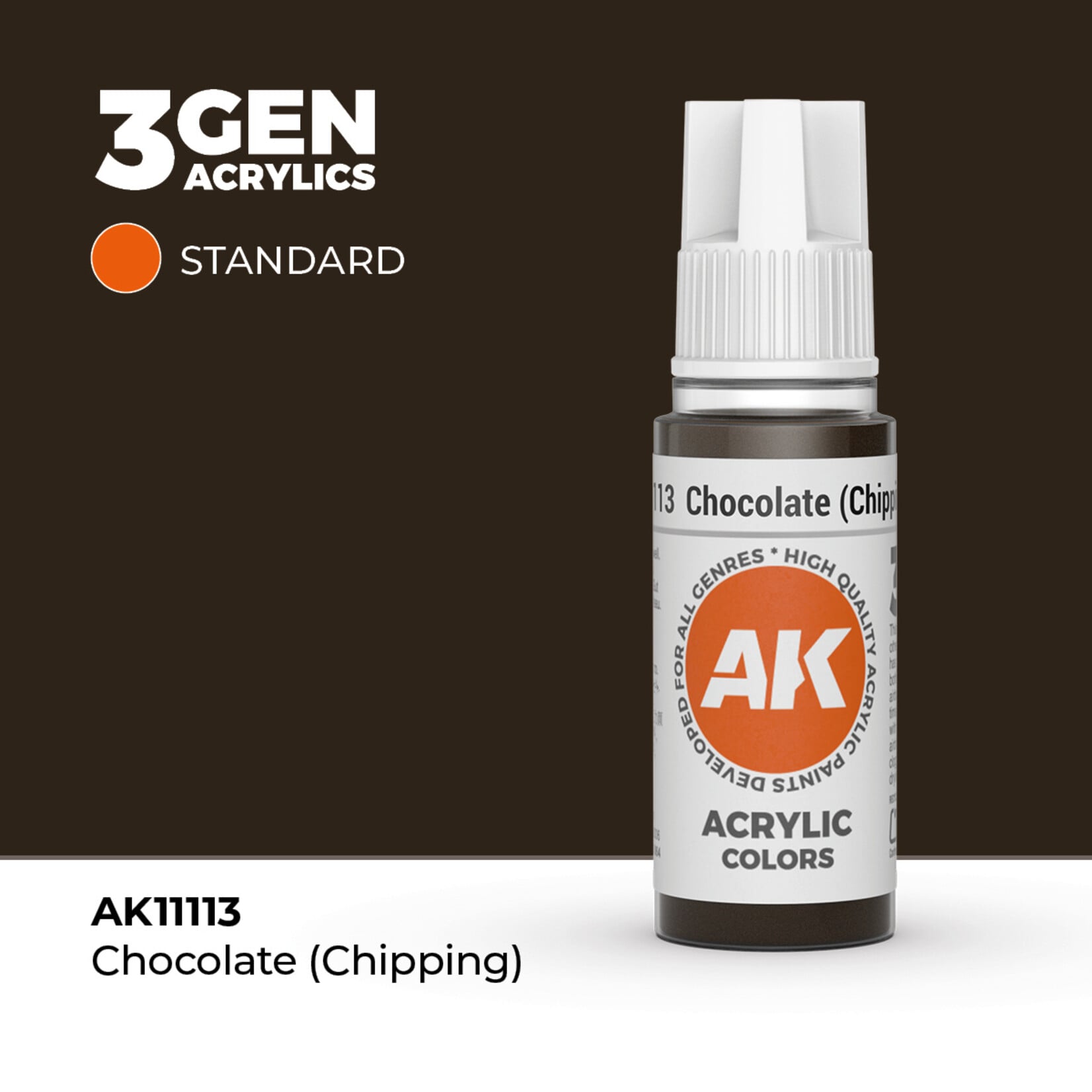 AK Interactive AK Interactive: 3G - Chocolate (Chipping) 17ml