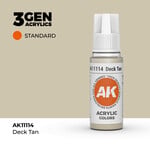 AK Interactive AK Interactive: 3G - Deck Tan 17ml - Standard