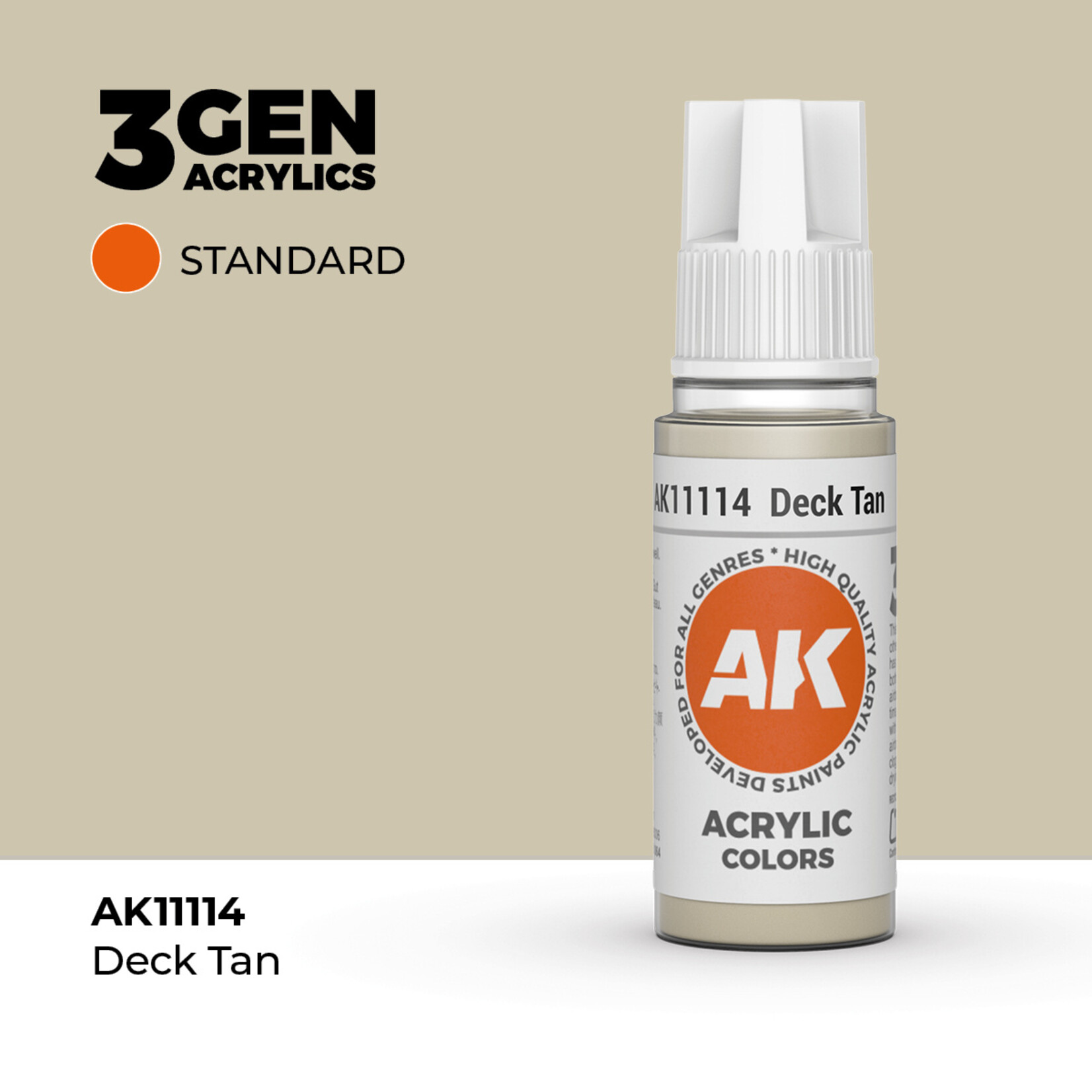AK Interactive AK Interactive: 3G - Deck Tan 17ml
