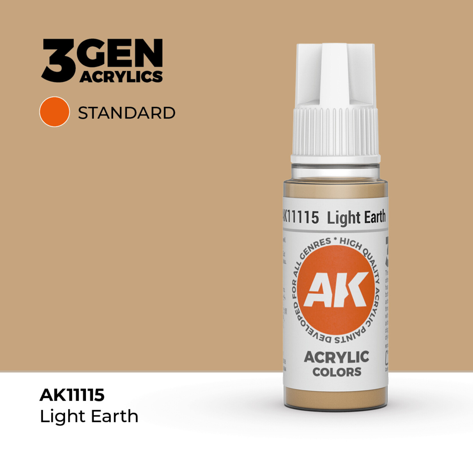 AK Interactive AK Interactive: 3G - Light Earth 17ml