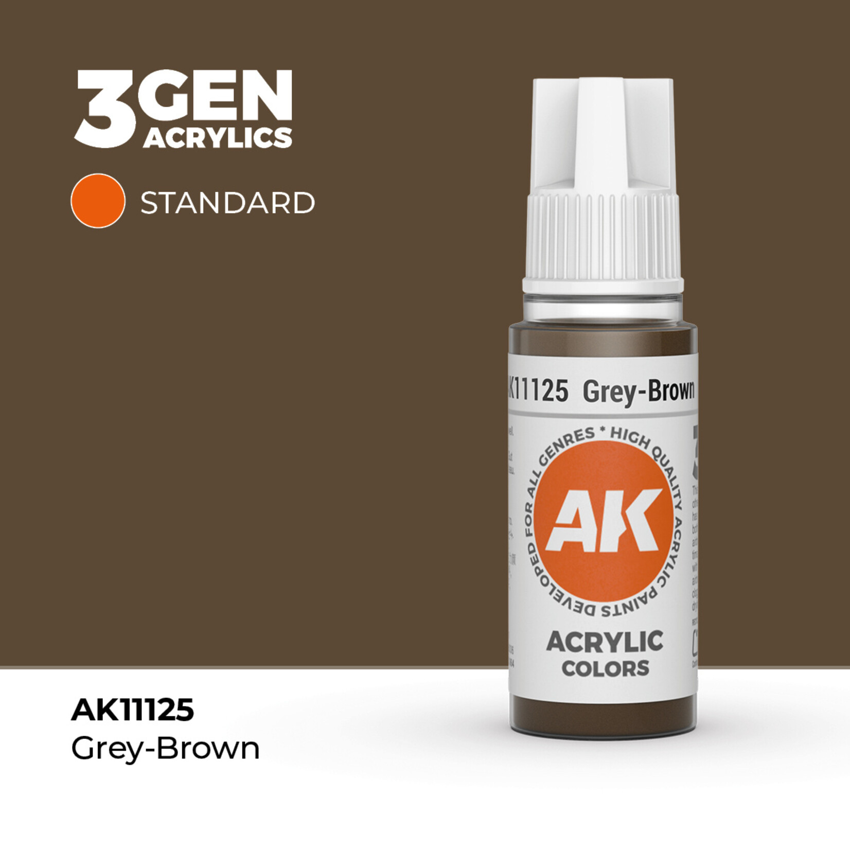 AK Interactive AK Interactive: 3G - Grey-Brown 17ml