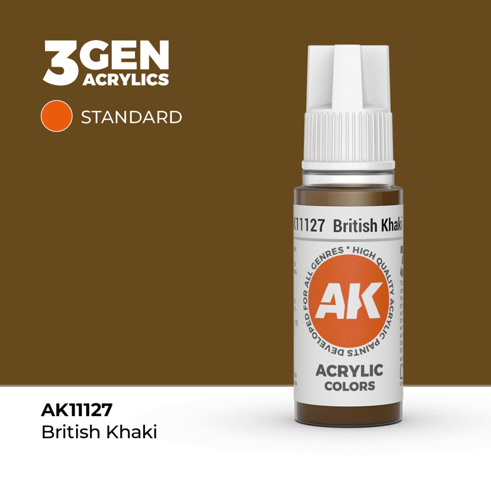 AK Interactive AK Interactive: 3G - British Khaki 17ml