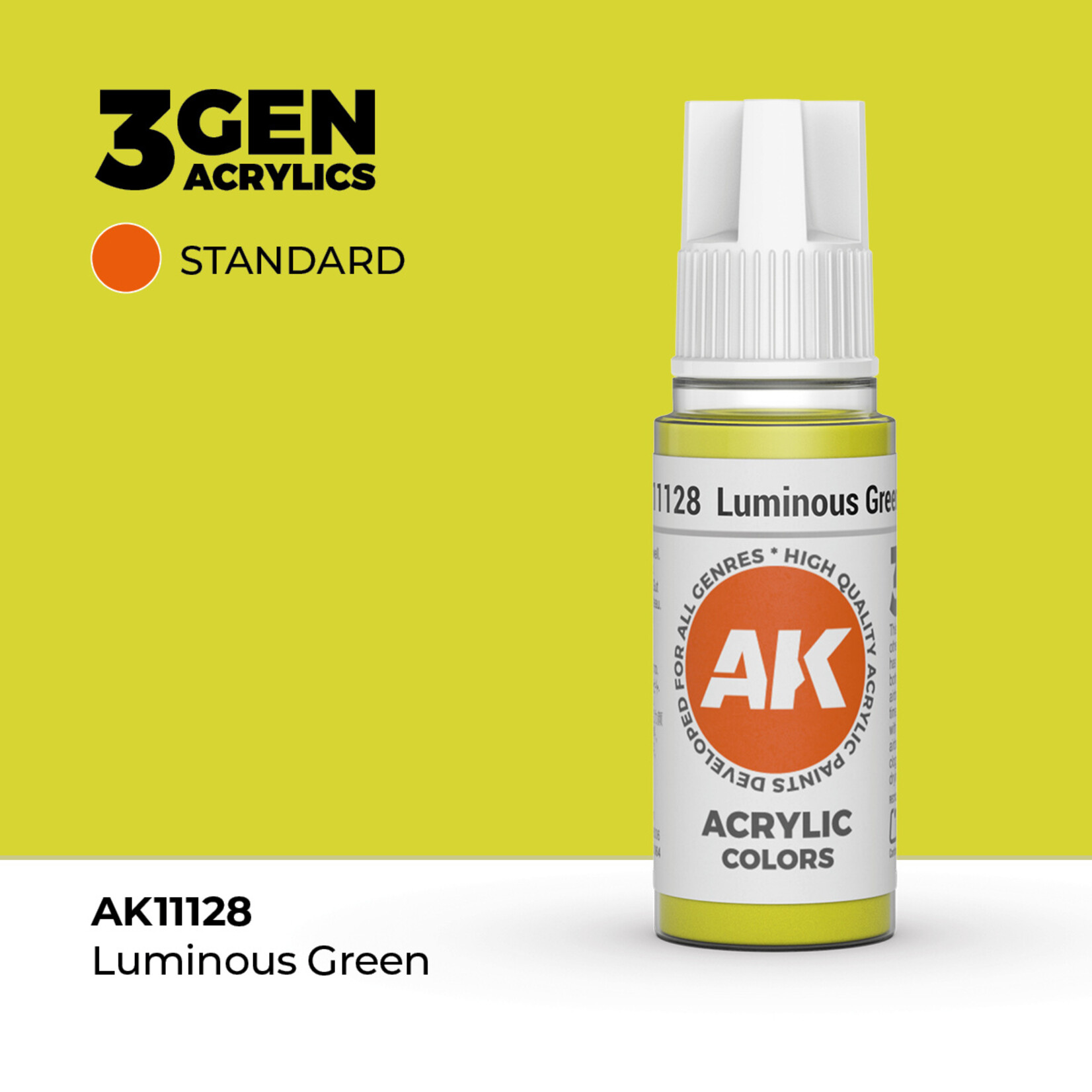 AK Interactive AK Interactive: 3G - Luminous Green 17ml