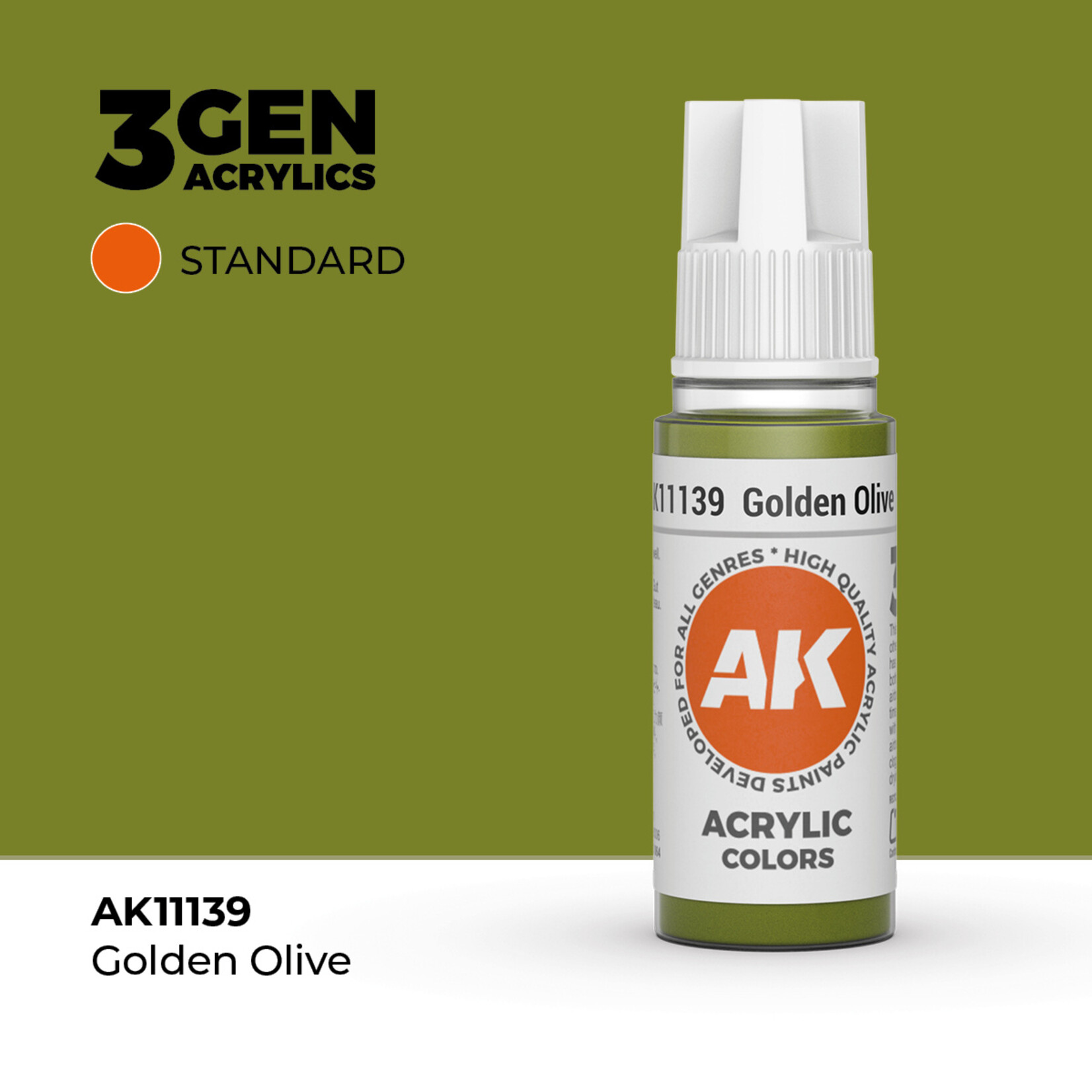 AK Interactive AK Interactive: 3G - Golden Olive 17ml