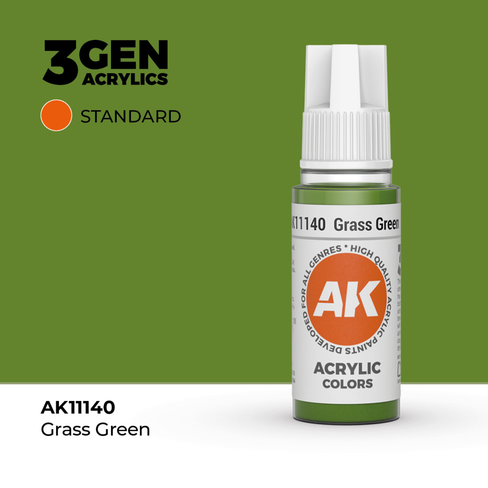 AK Interactive AK Interactive: 3G - Grass Green 17ml