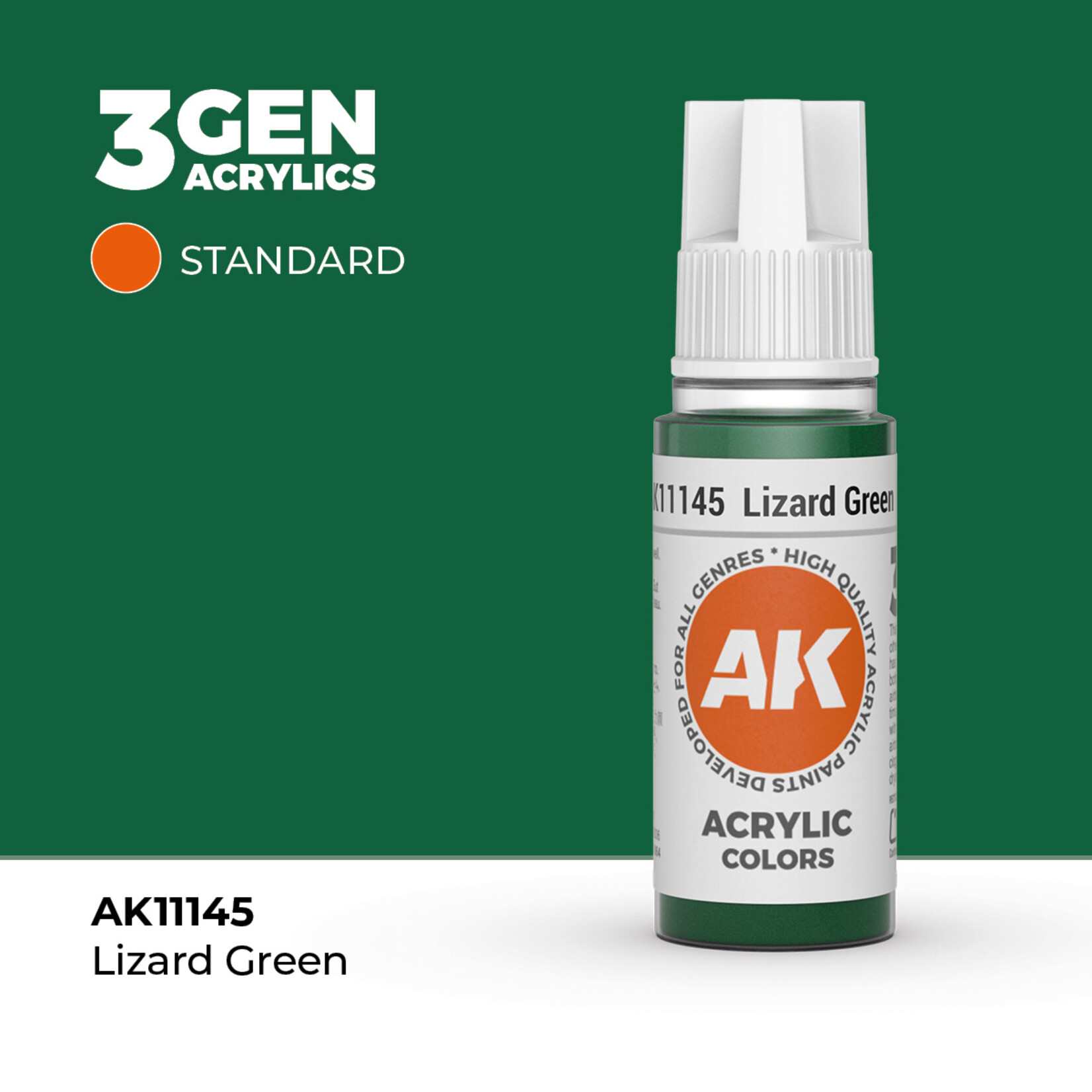 AK Interactive AK Interactive: 3G - Lizard Green 17ml
