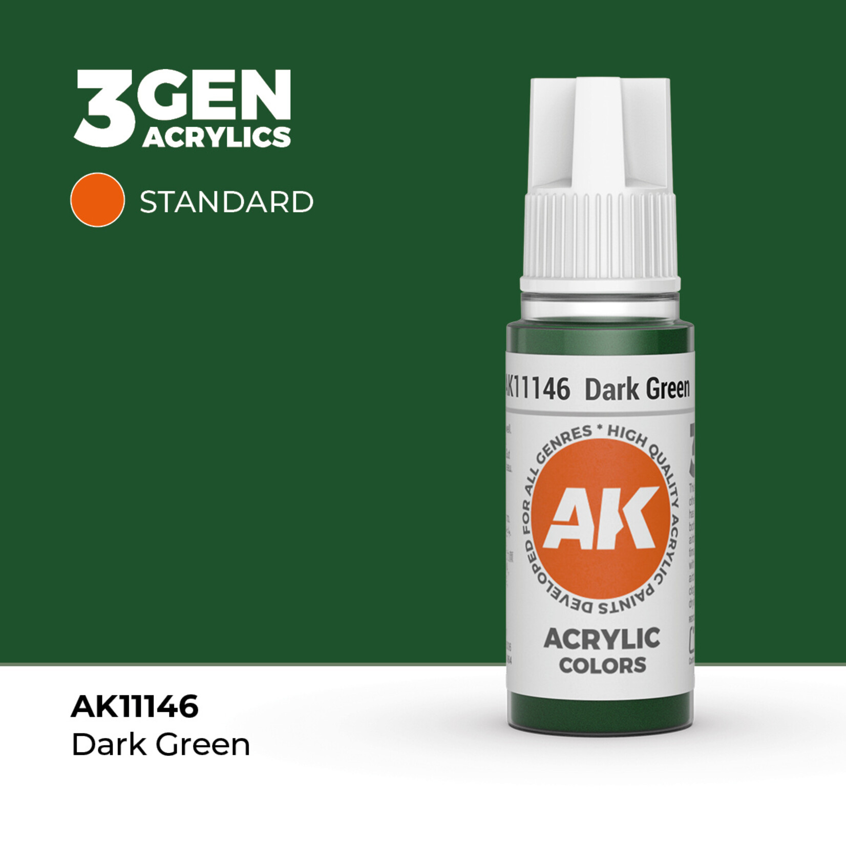 AK Interactive AK Interactive: 3G - Dark Green 17ml