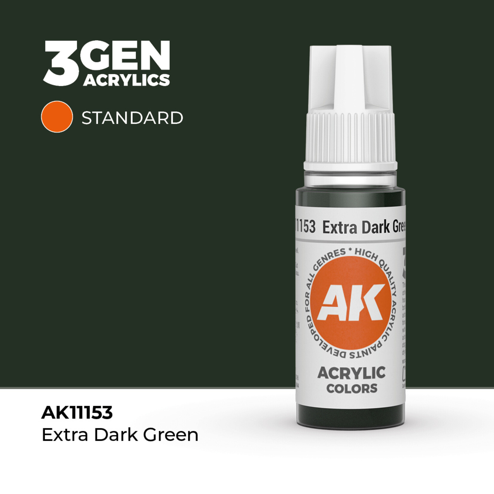 AK Interactive AK Interactive: 3G - Extra Dark Green 17ml