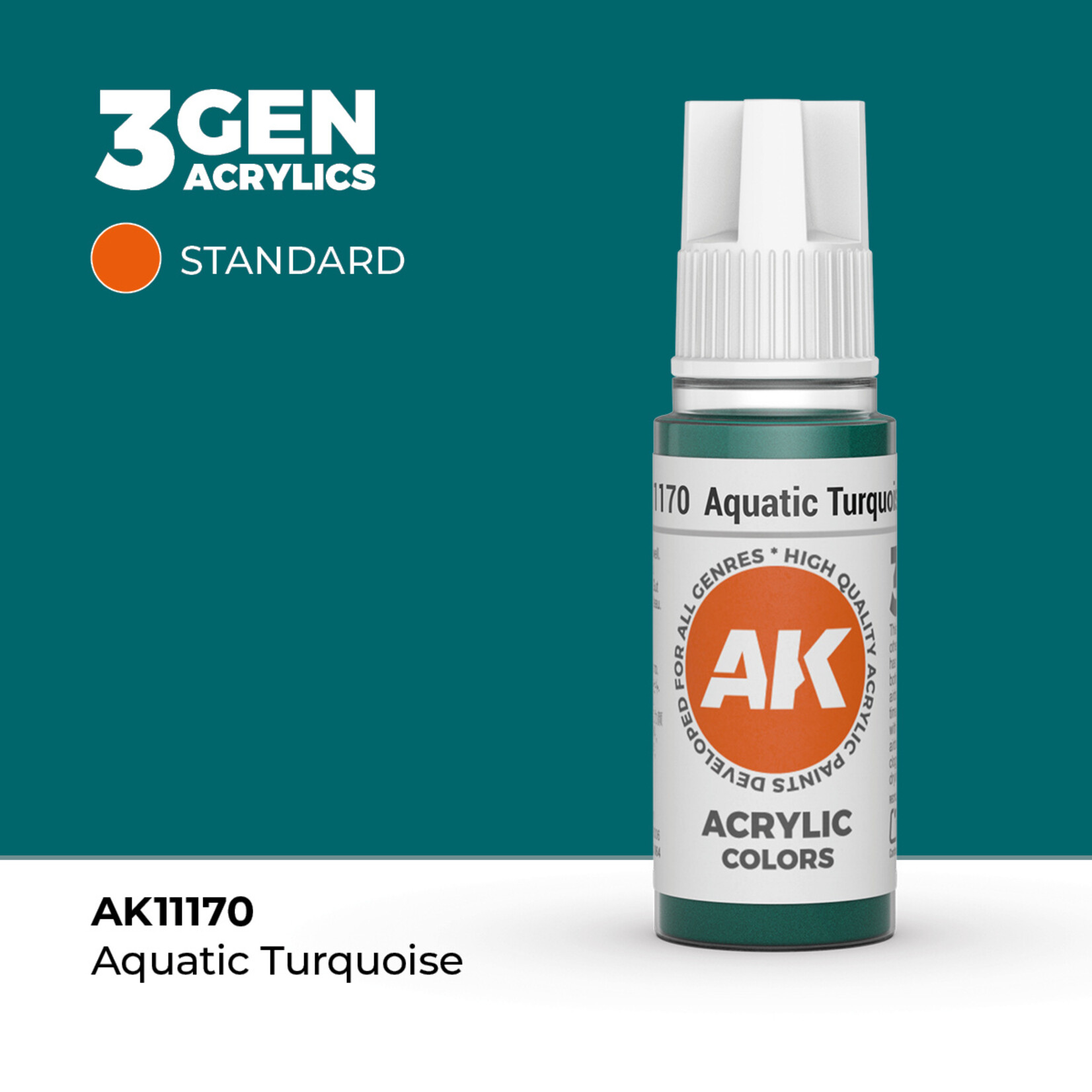 AK Interactive AK Interactive: 3G - Aquatic Turquoise 17ml