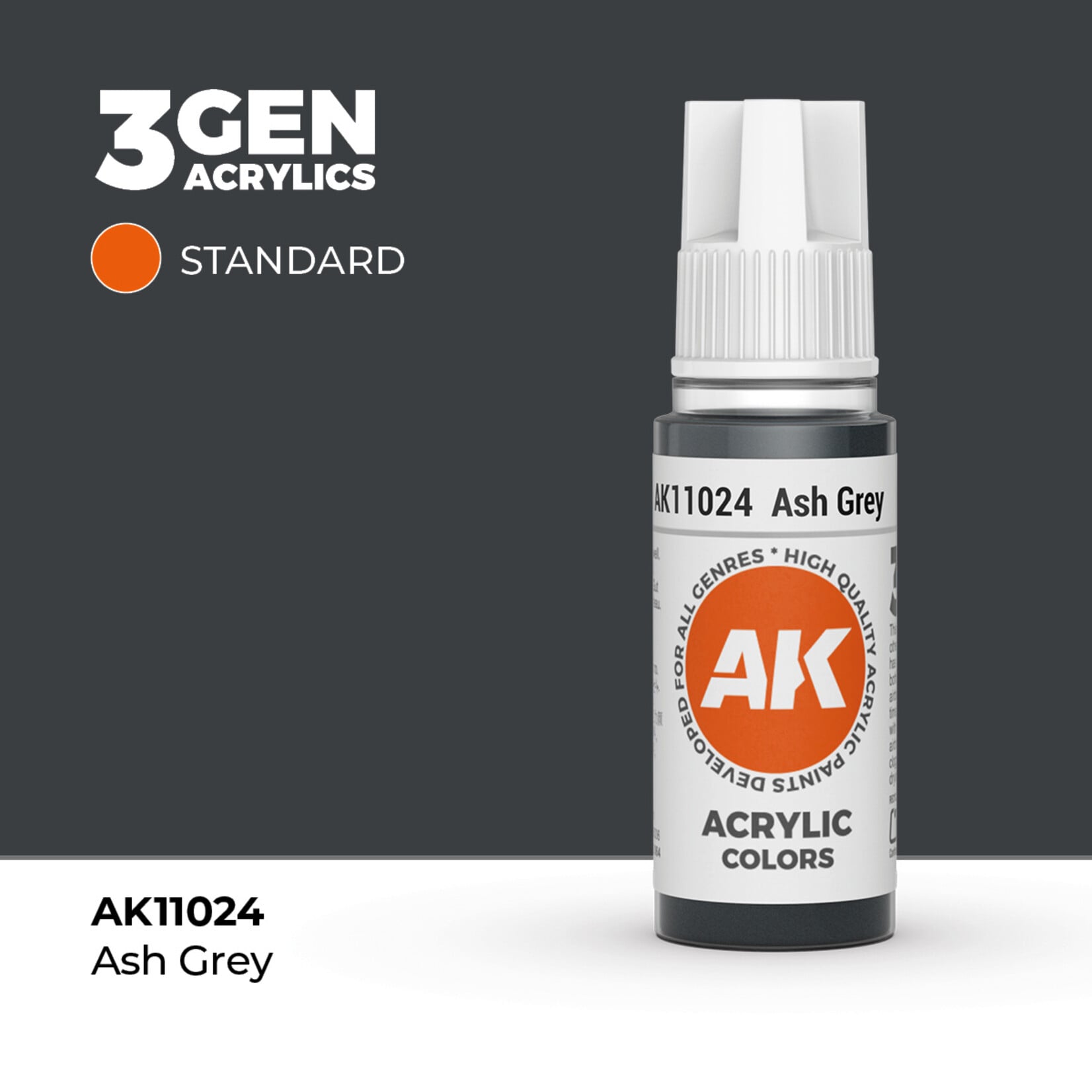 AK Interactive AK Interactive: 3G - Ash Grey 17ml