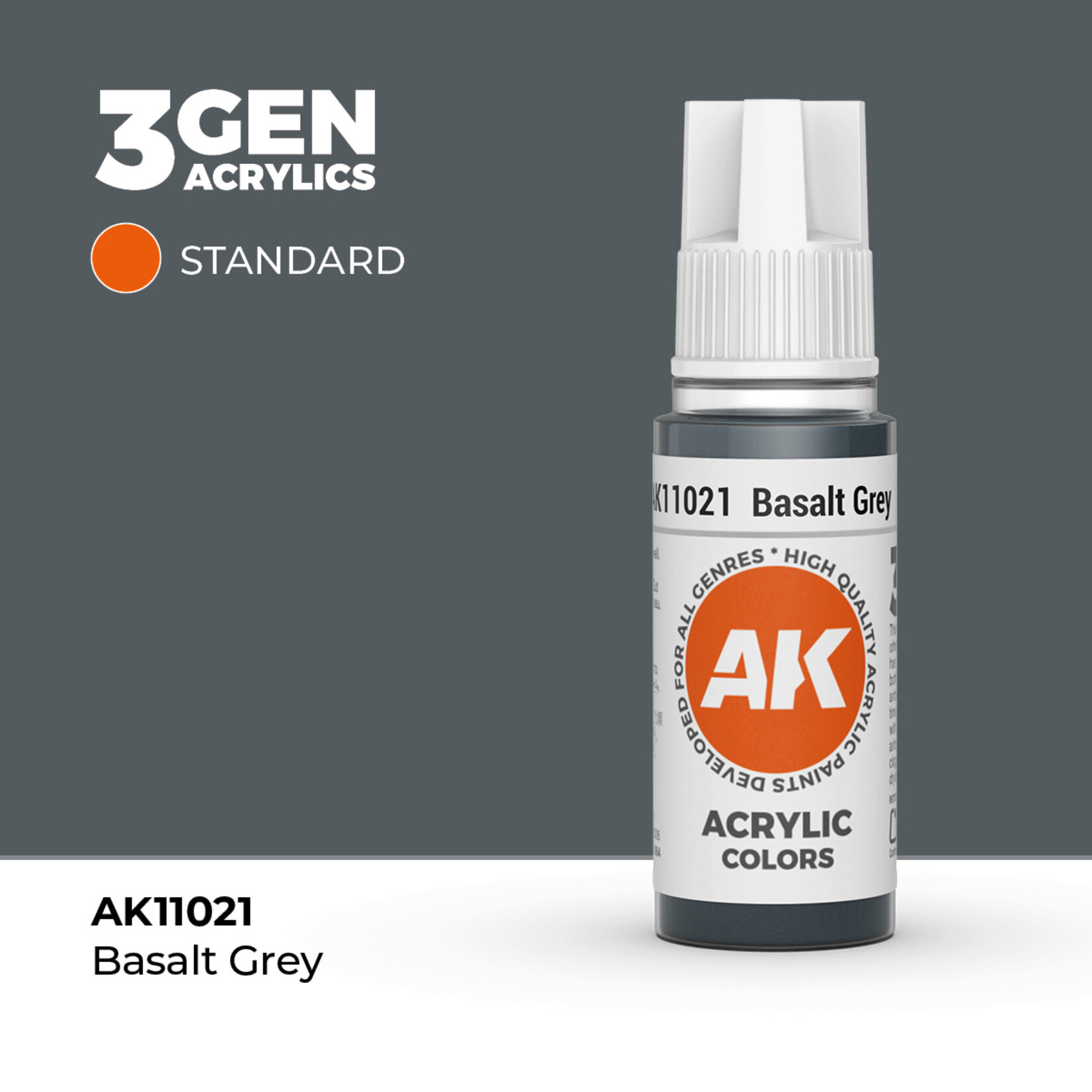 AK Interactive AK Interactive: 3G - Basalt Grey 17ml